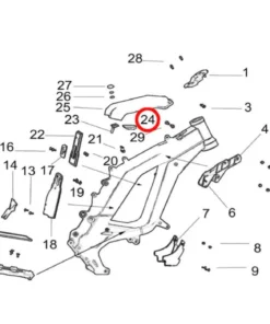 Light Bee Battery Compartment Cover Cushion