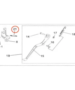 Light Bee Kickstand Pin "A"