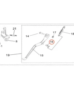 Light Bee Kickstand Pin "B"