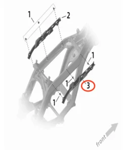 Ultra Bee Battery Position Bracket (Right)
