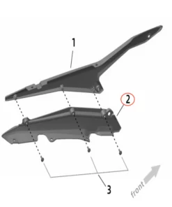 Ultra Bee Subframe Shroud (Left)