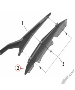 Ultra Bee Subframe Shroud (Right)