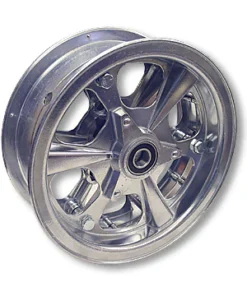 8″ ALUMINUM SPINNER WHEEL, 3″ WIDE WITH 5/8″ PRECISION BALL BEARING