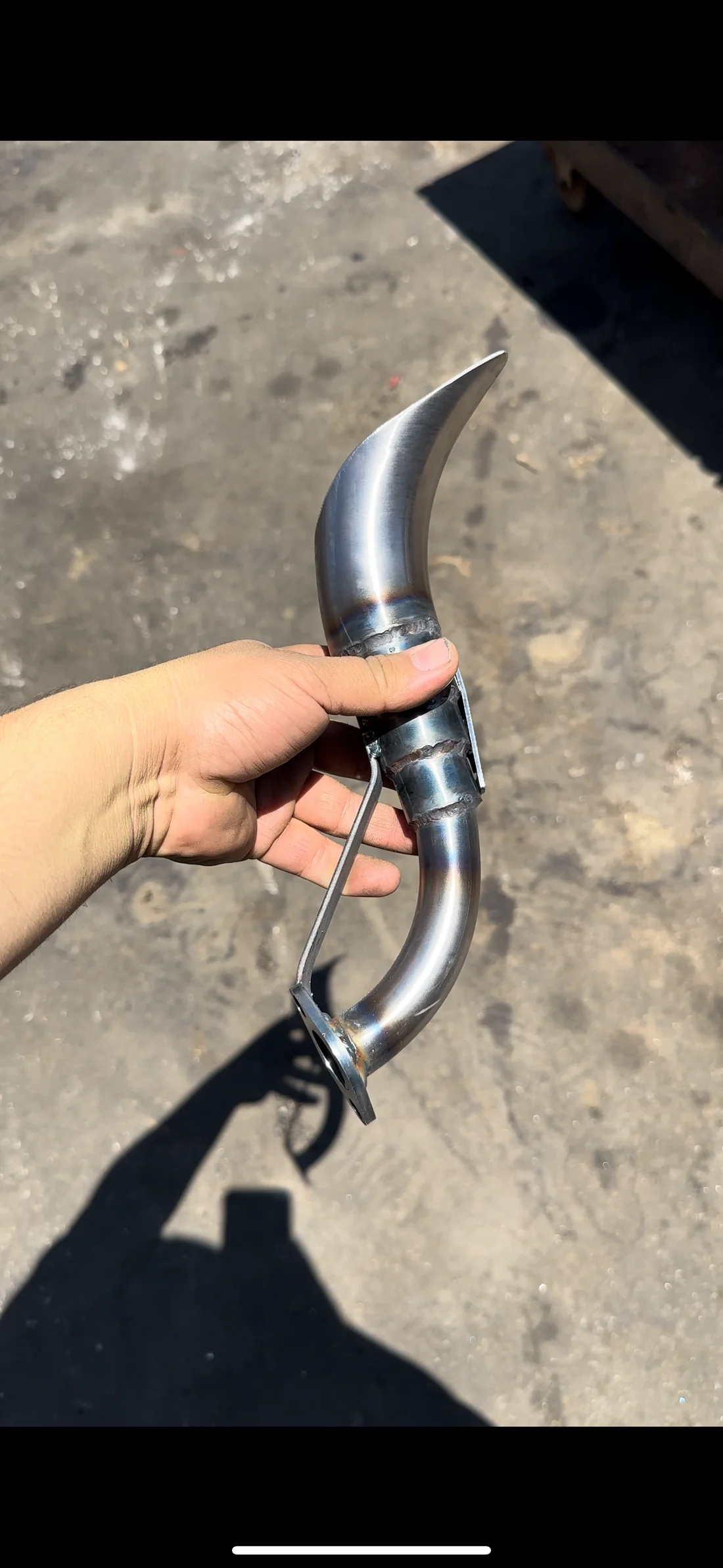 SKZ MICRO Tear Drop Exhaust Header - Image 2