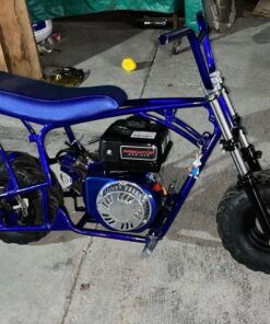 Blue Streak custom mini bike