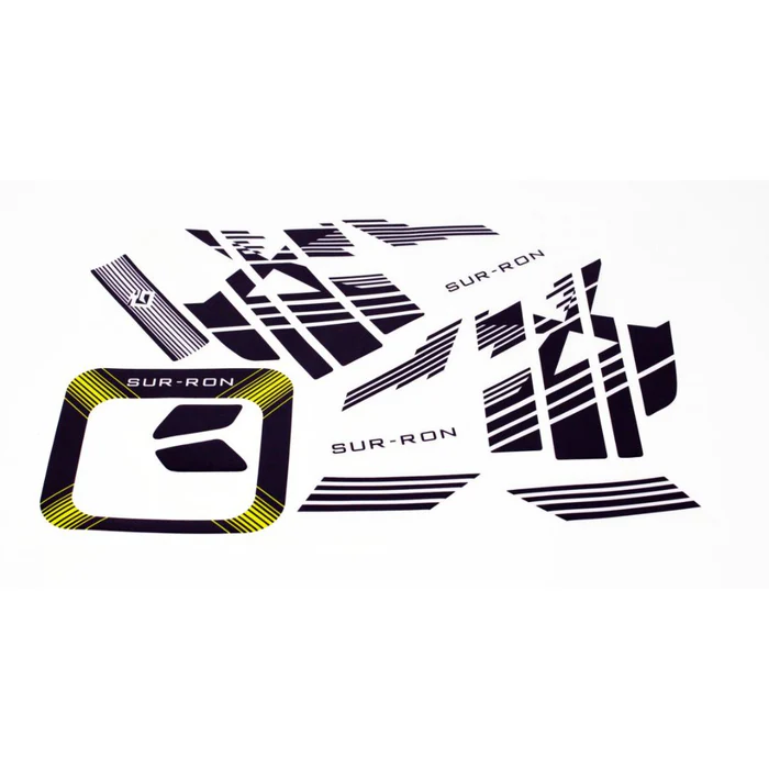 Light Bee Decals/Sticker Kit - Black & White