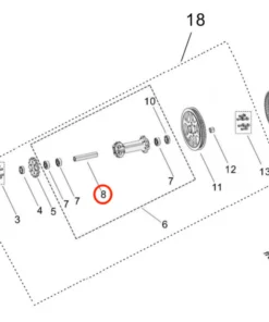 Light Bee Inner Jackshaft Bushing
